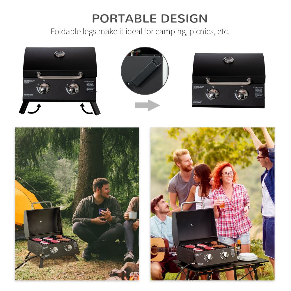 2-burner-portable-gas-BBQ-grill-folding-4