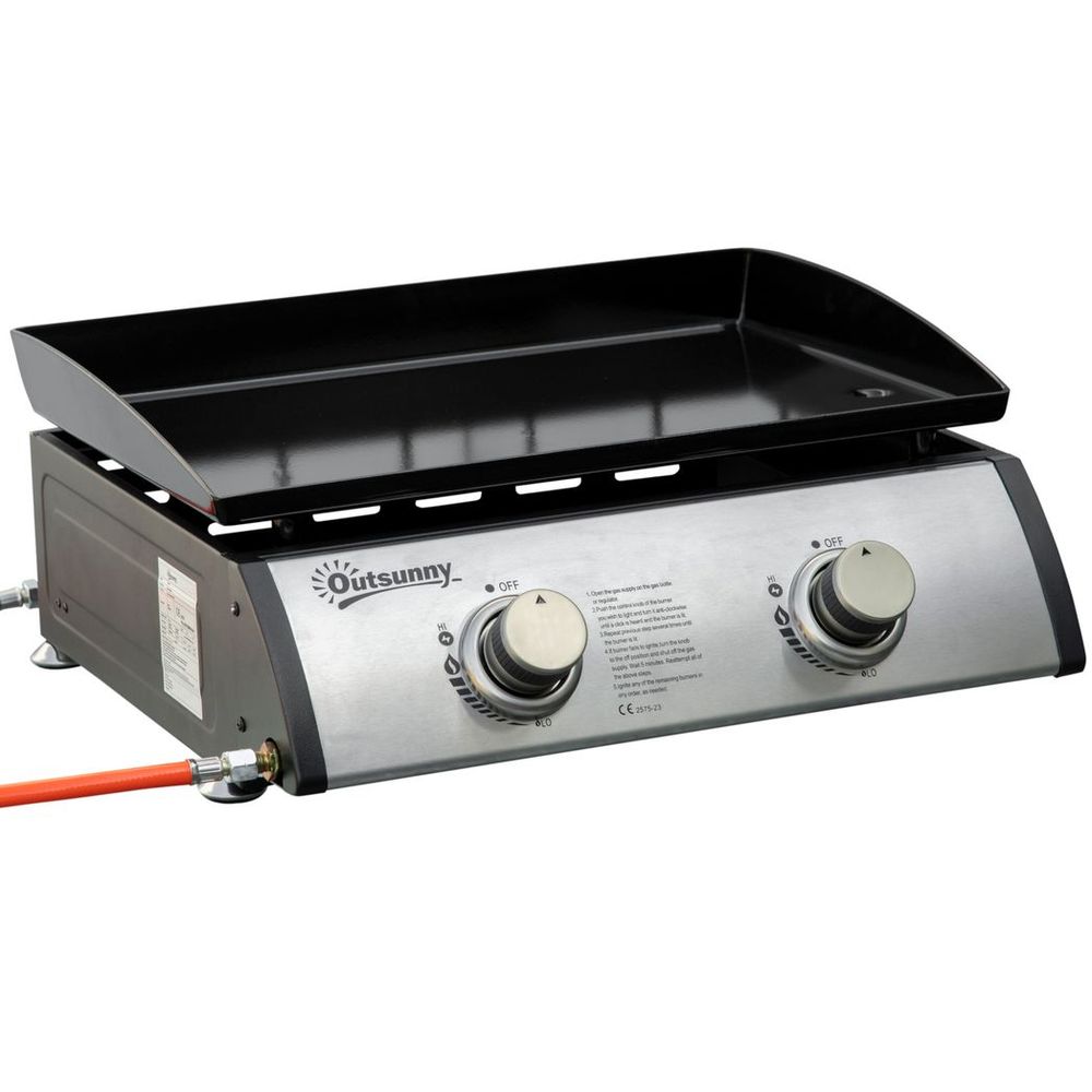 2-burner-portable-gas-plancha-BBQ-grill-1