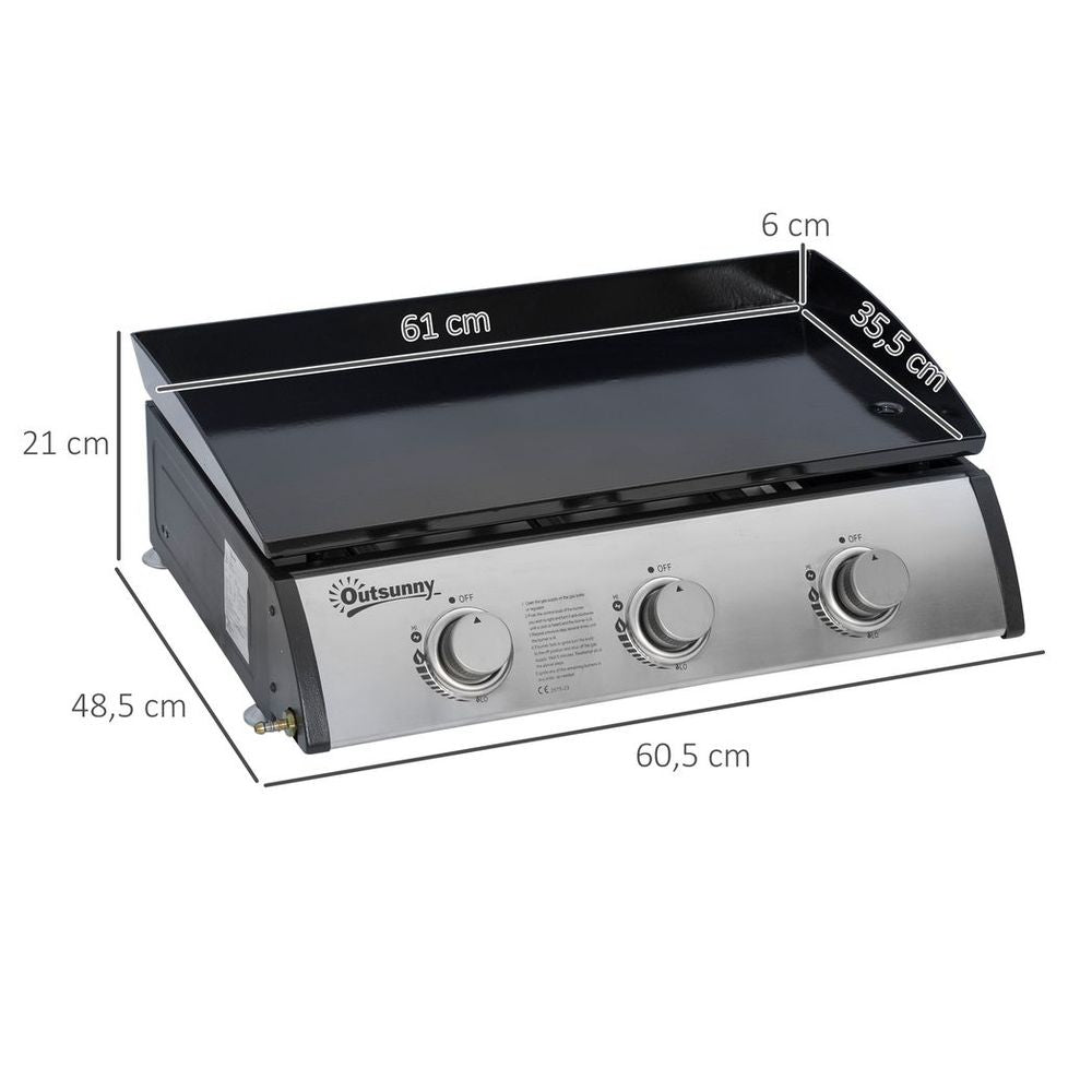 3-burner-portable-gas-plancha-BBQ-grill-3