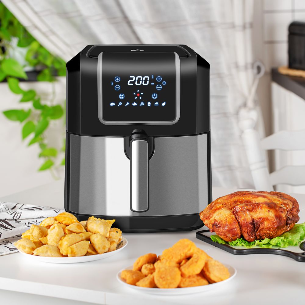 air-fryer-oven-with-digital display-and-timer-1