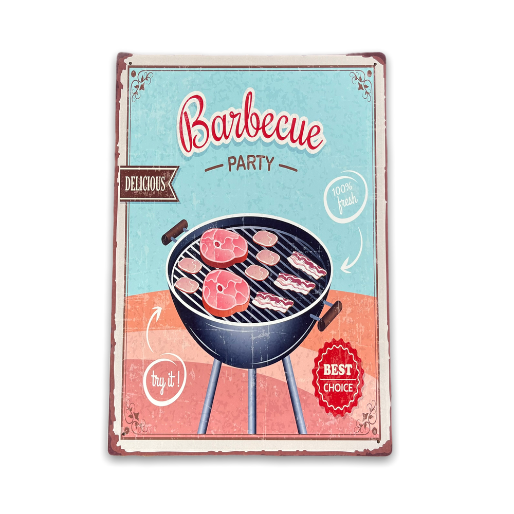 barbecue-party-sign-vintage