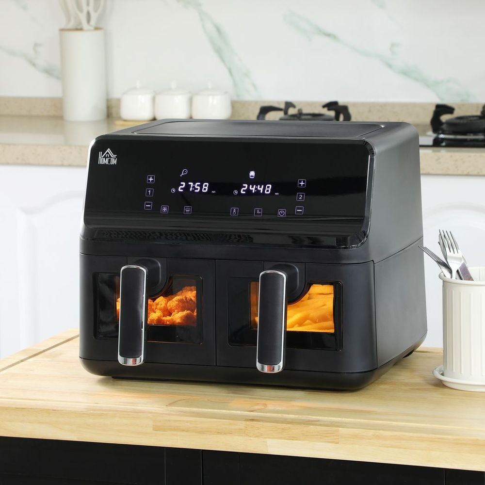 dual-air-fryer-with-timer-and-cookbook-2