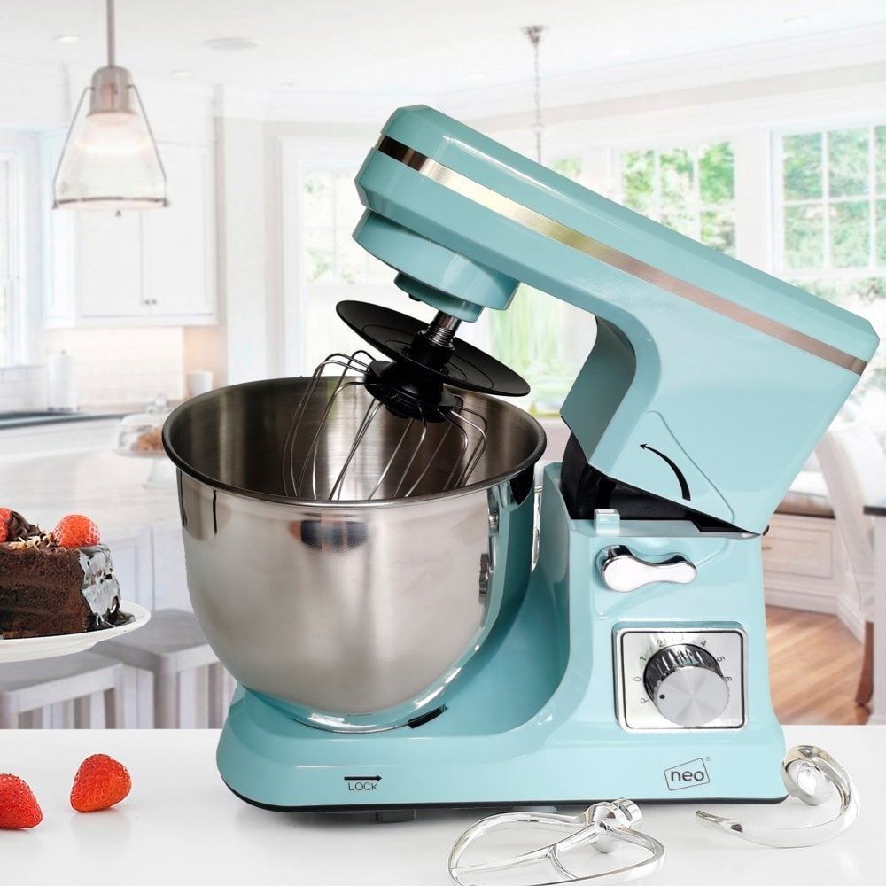 electric-stand-food-mixer-blue