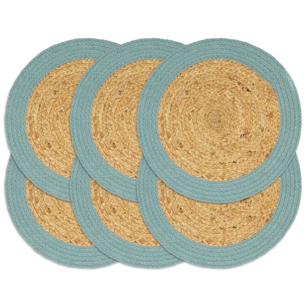 handmade-round-placemats-green