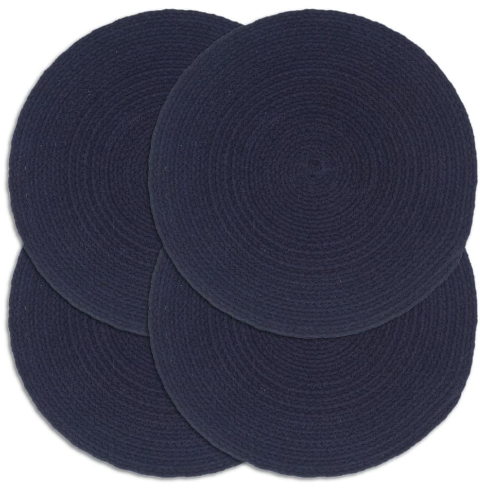 handmade-round-placemats-navy-blue