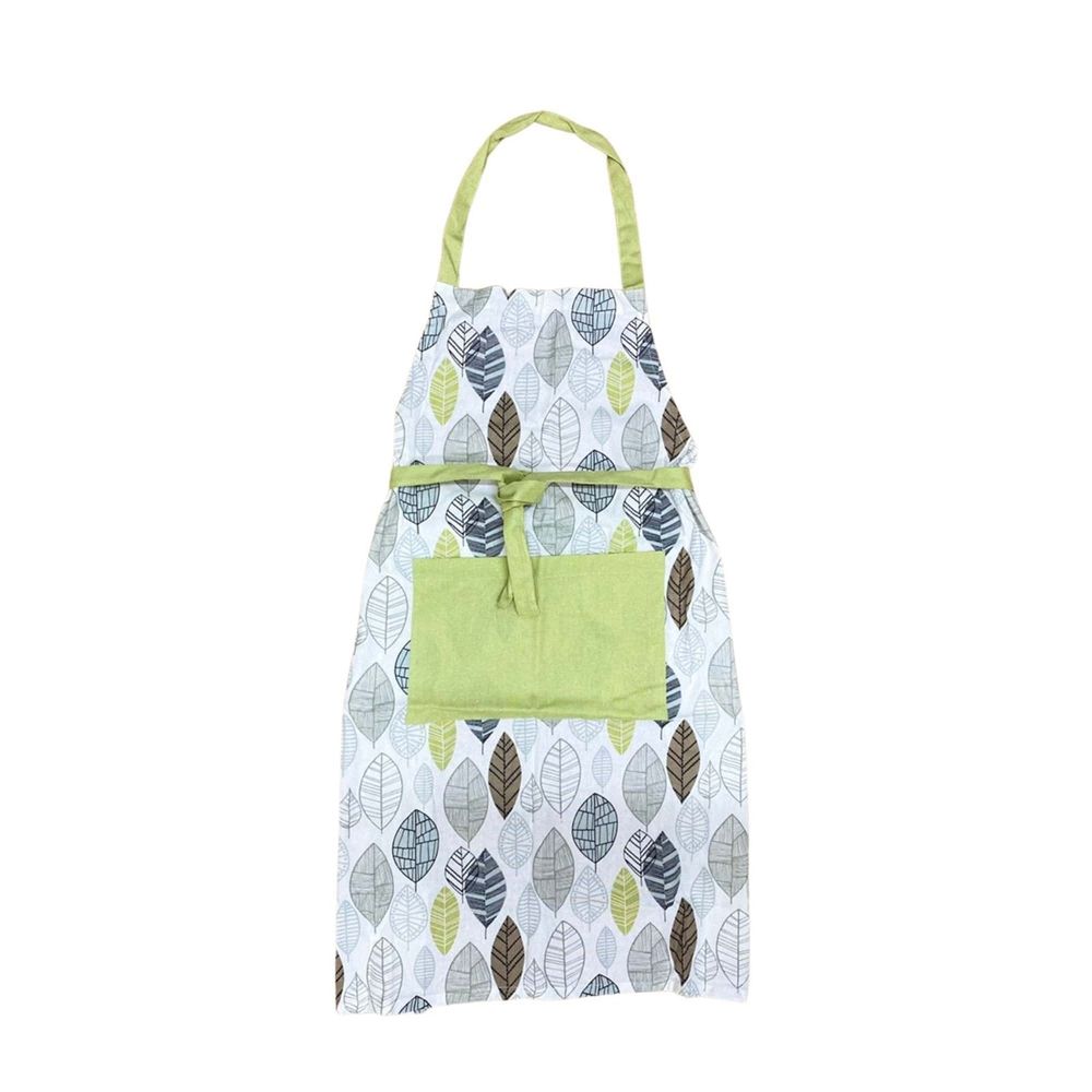 kitchen-apron-with-leaf-design