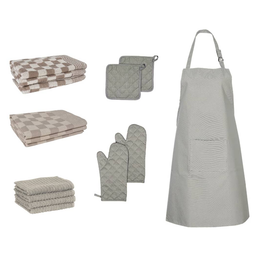 kitchen-oven-gloves-apron-towels-set-grey